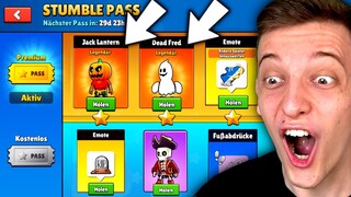 NEUEN STUMBLE PASS LEER KAUFEN! Alle UPDATE SKINS ZIEHEN?! 😱 Stumble Guys UPDATE