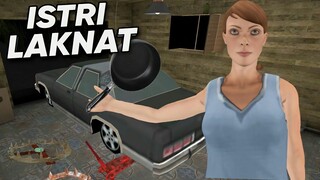 Mencoba Kabur dari Istri Gila Pake Mobil - CRAZY WIFE Hard Mode