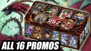 All 16 Promos For Yu-Gi-Oh! 25th Anniversary Tins Dueling Heroes