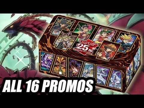 All 16 Promos For Yu-Gi-Oh! 25th Anniversary Tins Dueling Heroes