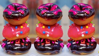 How To Cook Donuts  - ASMR Mini Real Food Cooking  #cookingvideo #miniaturekitchen