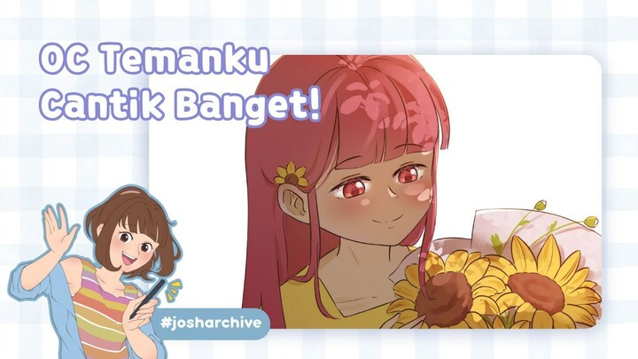 Gambar Art Raffle lagi!? Kali ini gambar OC-nya temanku!【𝙹𝙾𝚂𝙷𝙰𝚁𝙲𝙷𝙸𝚅𝙴】