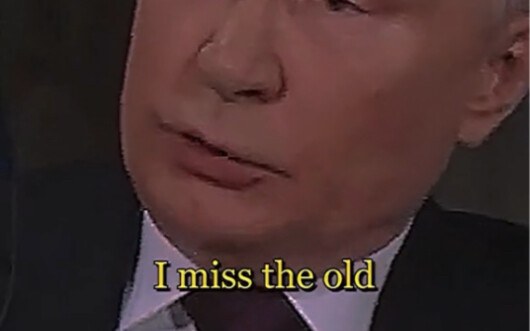 Putin said he misses the old Kanye.