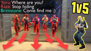 How The SMARTEST VALORANT Players Win 1v5...