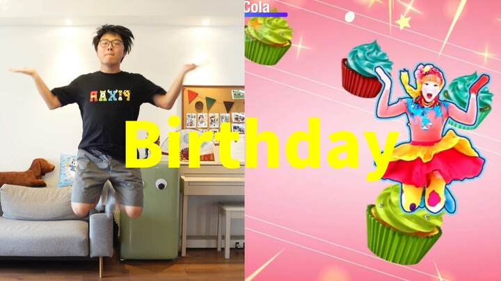 Nhảy cả đêm mà vẫn chưa tới 12000, bài Birthday này độc thật đấy! [Just Dance phiên bản nội địa Trun