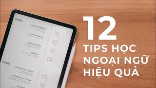 12 TIPS HỌC NGOẠI NGỮ HIỆU QUẢ | KIRA