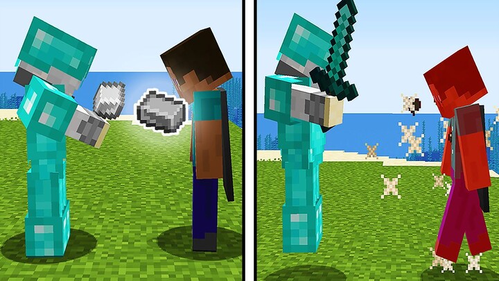 I never kill unarmed people!