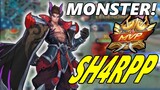 SH4RPP YU ZHONG! OFFLANE MONSTER! 90% WINRATE GAMEPLAY?! MOBILE LEGENDS