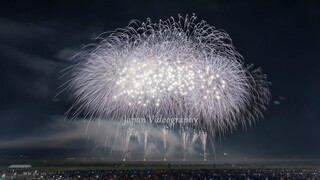 [4K]2018年 大曲の花火 秋の章 視聴覚障がい者のための花火「命火」hearing&visually impaired person's fireworks