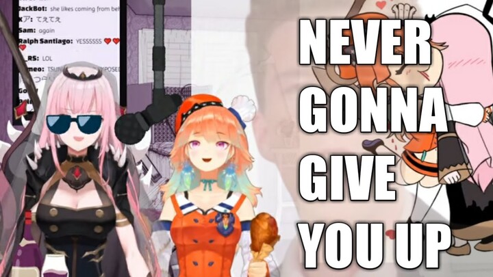 【HoloEN Clip】Kiara Rick Roll Moment