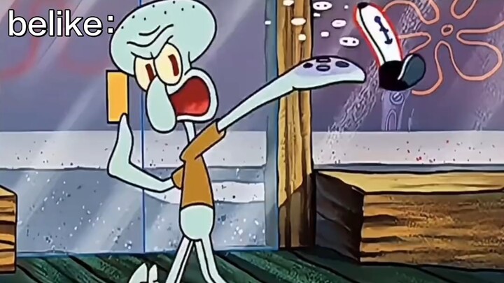 Your workday energy level perfectly matches Squidward.