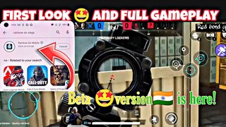 RAINBOW SIX MOBILE BETA FIRST LOOK (FULL GAMEPLAY AND BATTLEPASS) || Rainbow 6