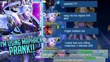 SELENA "I'M USING MAPHACK?" PRANK!! |FROM SUPPORT SELENA TO CORE SELENA | Mobile Legends