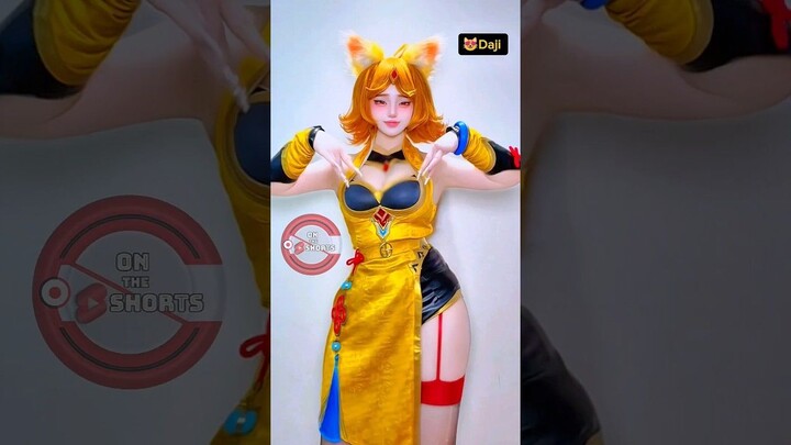 Daji Dance So Cute  Honor of Kings Cosplay #shorts