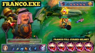 FRANCO.EXE || FRANCO MAKIN BERULAH DENGAN FULL CURSED HELMET LOCK SELENA SAMPAI EMOSI