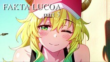 FAKTA LUCOA part 5 | #shorts #animeshorts #kobayashisanchinomaiddragon #tohru #kobayashidragonmaid