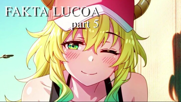 FAKTA LUCOA part 5 | #shorts #animeshorts #kobayashisanchinomaiddragon #tohru #kobayashidragonmaid