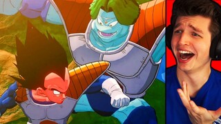 VEGETA VS. ZARBON!! | DBZ: Kakarot Without Watching Dragon Ball (Part 10)