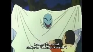 Shin Chan Malay dub - Perkhemahan yg menakutkan 🏕️👻