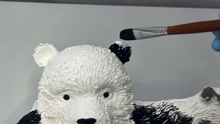 คุณเชื่อไหมว่าคุณสามารถสร้างแพนด้าที่เป็นสมบัติของชาติด้วยน้ำตาลขาวได้