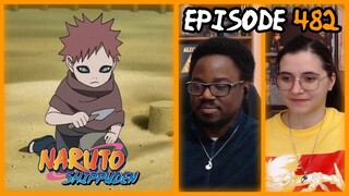 GAARA AND SHIKAMARU! | Naruto Shippuden Episode 482 Reaction