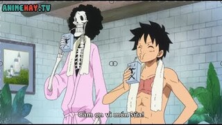 cách mà Luffy và brook mọc lại răng và xương | khoảnh khắc hài hước one piece