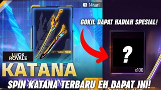 Niat Spin Katana Free Fire Terbaru, Eh Malah Dapat Ini!!