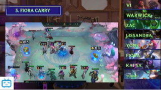 Đấu trường chân lý mùa 6 đội hình fiora thách đấu #game