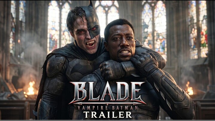 BLADE vs VAMPIRE BATMAN (2027) – Wesley Snipes, Robert Pattinson - Concept Trail