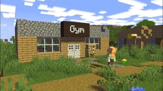 Alex Gym - minecraft animation #shorts
