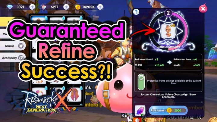 [ROX SEA] NEW REFINE SYSTEM EXPLAINED! Full Refine Stage Breakdown | King Spade