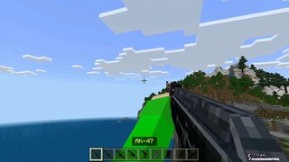 DI MINECRAFT ADA TEMBAK?!!