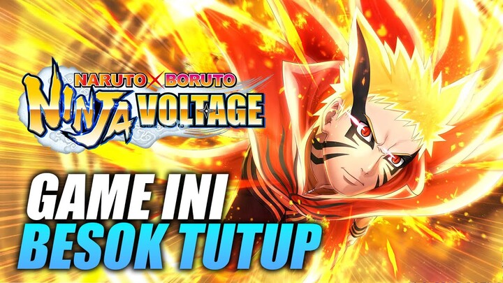 Game Naruto Mobile Dari BANDAI Ini Besok TUTUP SERVER | Naruto X Boruto Ninja Voltage