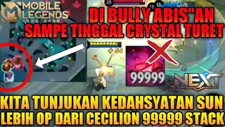 DI BULLY SAMPE CRYSTAL TERAKHIR MELAWAN CECILION FULL STACK KITA BUKTIKAN SUN JAUH LEBIH DAHSYAT