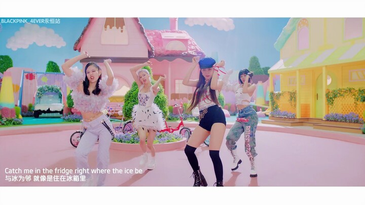 BLACKPINK - 'Ice Cream (with Selena Gomez)' MV Eternal Edition with Bilingual Chinese Subtitles