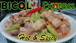 Savory Pork / Bicol Express / Filipino Dish