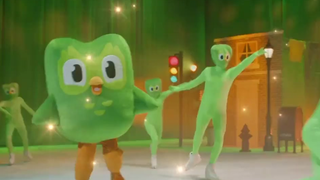 多邻国最新广告，硬控我一分钟！