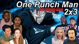 One Punch Man 2x3 Reactions | Great Anime Reactors!!! | 【ワンパンマン】【海外の反応】