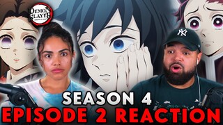 WATER HASHIRA GIYU TOMIOKA'S PAIN | Demon Slayer Season 4 Episode 2 Reaction