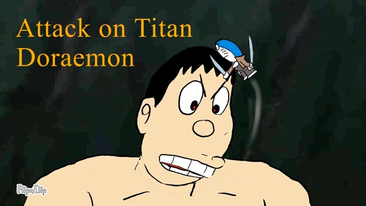 Attack on titan Shingeki No Kyojin Doraemon