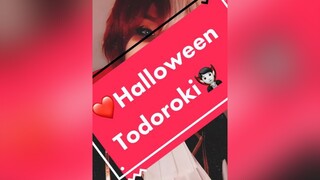 Sorry my Halloween content is late! But I’m so excited to share it!!🕸🧛🏻 myheroacademia shoto todoro
