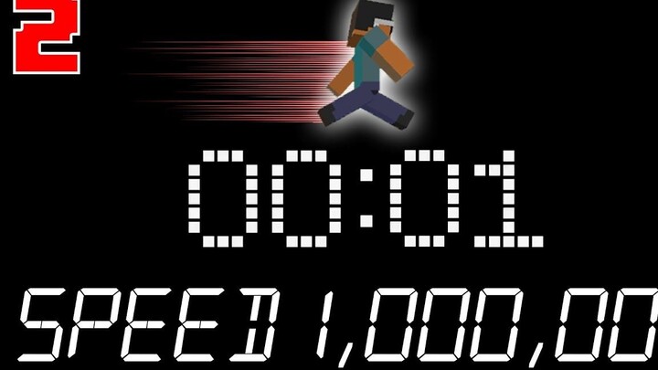 [Thử thách thú vị] Vượt qua Minecraft, nhưng tốc độ di chuyển cứ mỗi giây lại tăng lên 2... #Dream, 