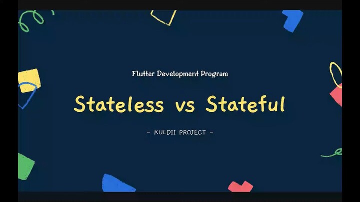 FLUTTER 03 Stateless vs Stateful (Tutorial Flutter Bahasa Indonesia)