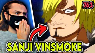 SANJI VINSMOKE?!?!?!? - One Piece Episode 763 REACTION // Sanji Real Name REVEALED REACTION