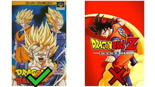 Dragon Ball Game Cover Review! Best and worst of each decade