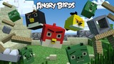 Jika Angry Birds di Minecraft - Animasi Minecraft