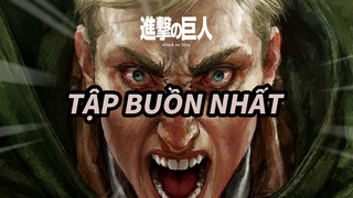 Tập buồn nhất của AOT | Thương tiếc cho Chỉ huy Erwin!