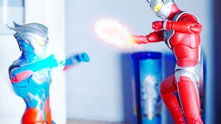 【Stop-motion Animation】Ultraman Taro VS Ultraman Zero
