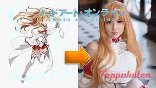 🗡Sword art Online Cosplay Yang Mirip Banget seperti Aslinya 👍 💥@Toppuku Ten1