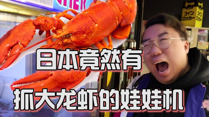 Japanese claw machines can actually grab spiny lobsters! But will you really be able to catch one...